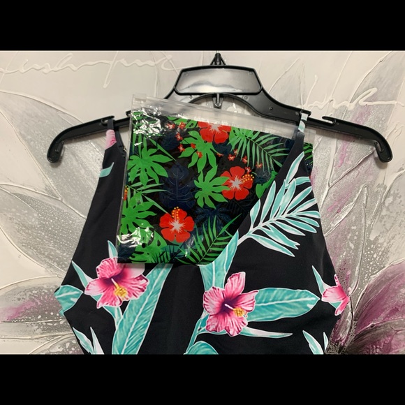 SOLD Shein Swimsuit Size S Tropical Shekini NWOT - Picture 7 of 7